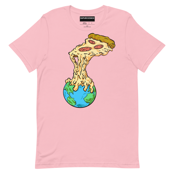 SUPURCOZMOS® Earth Pizza Unisex t-shirt - Image 7